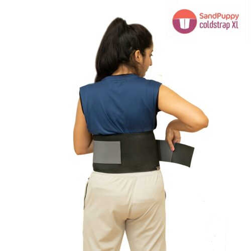 Sandpuppy Coldstrap XL - Reusable Cold Gel Pack | Injury And Muscle Soreness Pain Relief | Suitable for Back & Shoulder| Long Lasting