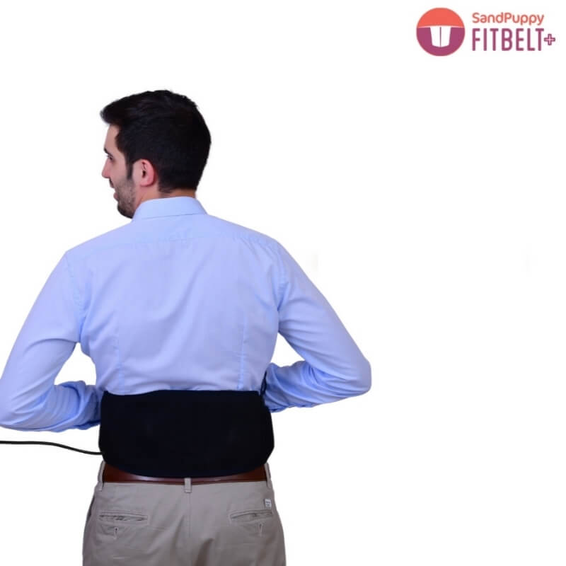 SandPuppy Fitbelt PLUS Wireless Heating belt for Back Pain with Micro-Vibration