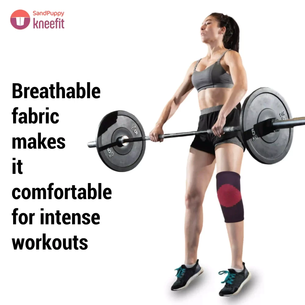 Breathable fabric makes it comfortable for intense workout