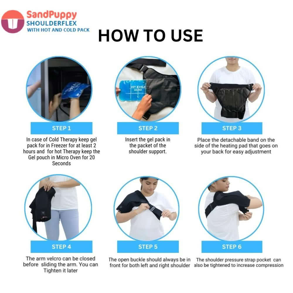 SandPuppy Shoulderflex (Hot and Cold ) Brace